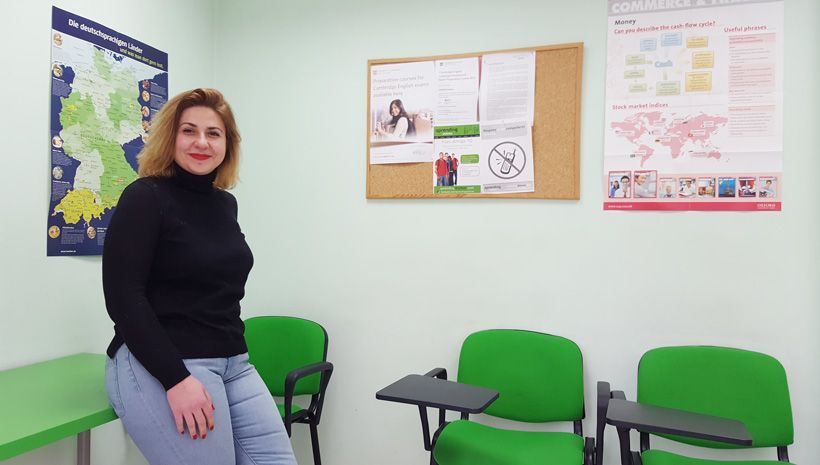 Entrevistamos a Valentina, profesora de inglés en academia